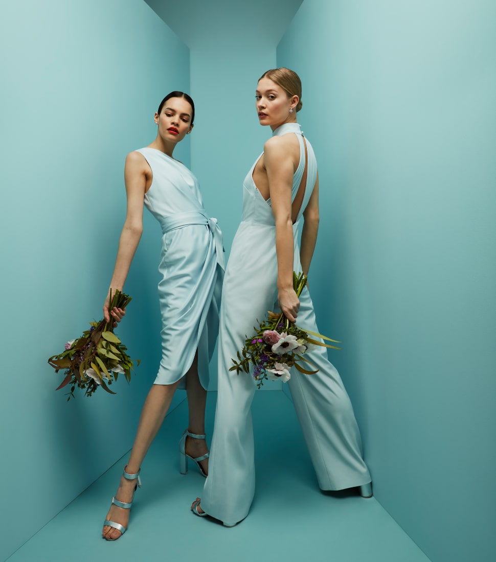 Ted Baker Lege Abendkleidung und Brautjungfernkleider