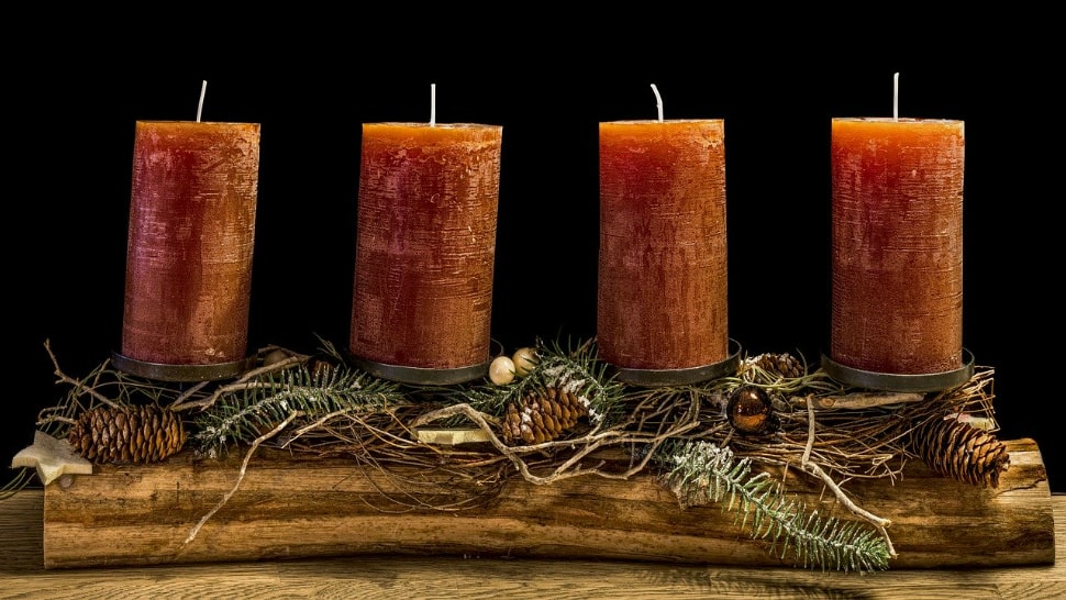 Schlichter Adventskranz produkt bild