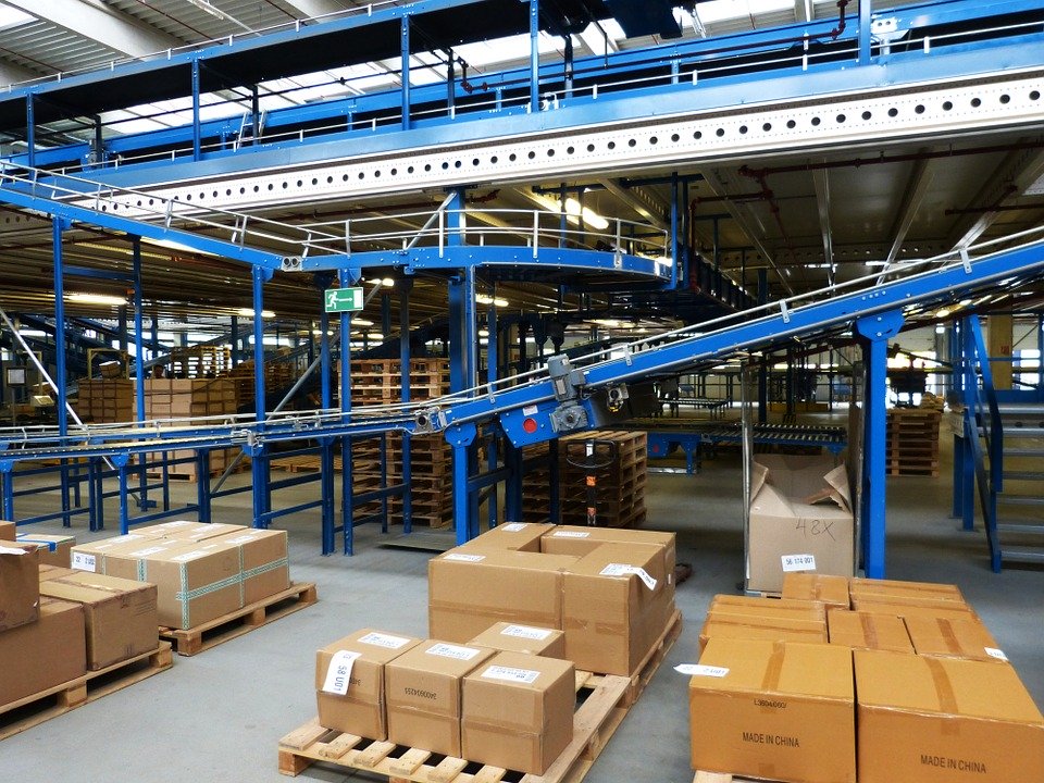 Amazon-Versand Paketzentrum