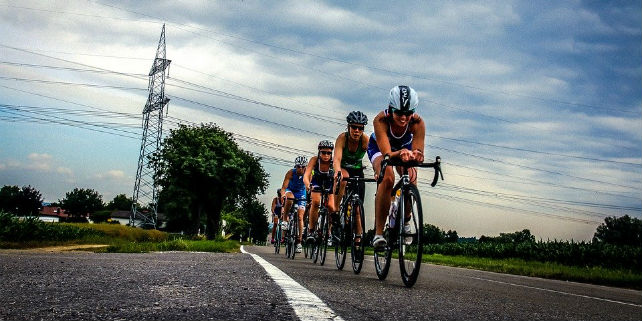 Triathlon Fahrradtypen Rennrad Gruppe