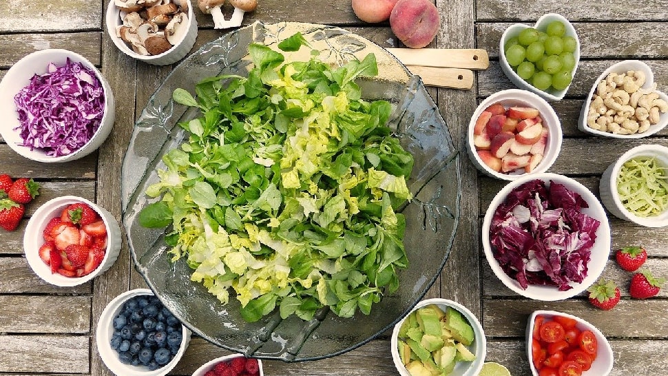 Grillparty zu Hause Salat Grillparty zu Hause Salat